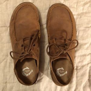 OluKai Ohana Lace-Up in Nubuk. Size 12. Excellent condition.